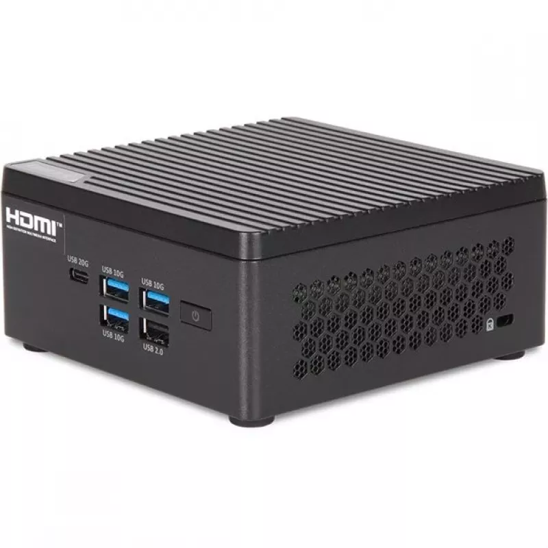 TERRA Micro 6100V1 Intel Core Ultra 5 125H 16 GB DDR5-SDRAM 500 GB SSD Windows 11 Pro Micro PC Mini PC Black