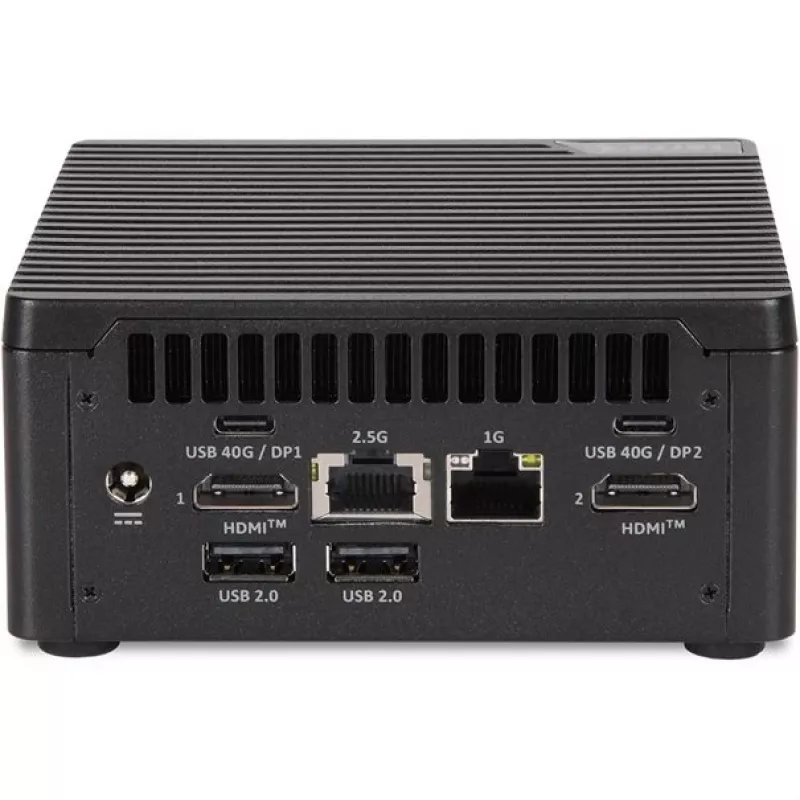 TERRA Micro 6100V1 Intel Core Ultra 5 125H 16 GB DDR5-SDRAM 500 GB SSD Windows 11 Pro Micro PC Mini PC Black
