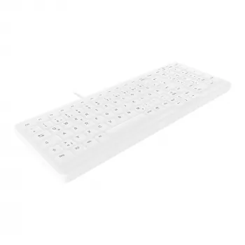 Contour Design Active Key Contour ClassicClean Medical Keyboard IP68 Compact Wired White DE C7000