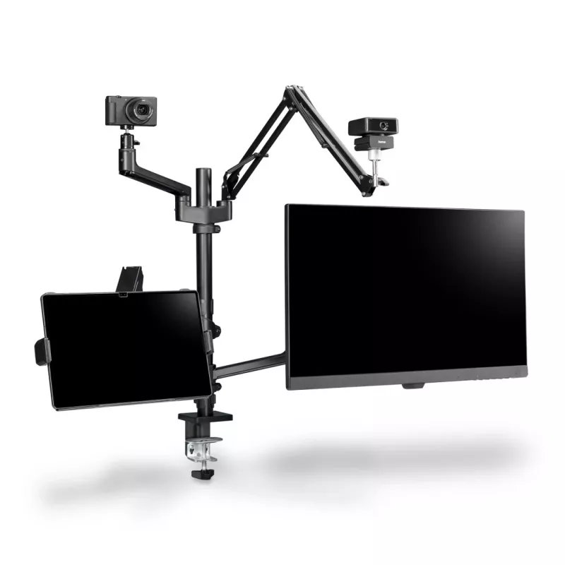 Hama 00004663 monitor mount / stand 81.3 cm (32 inch) Desk Black