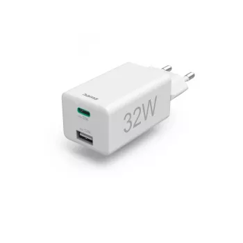Hama 00201691 mobile device charger Smartphone, Tablet White AC Fast charging Indoor