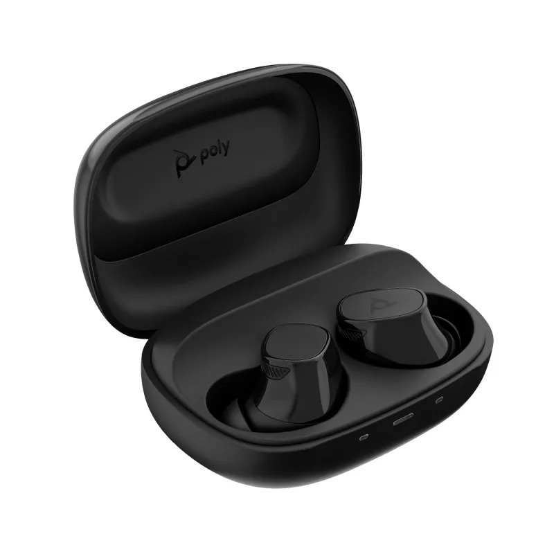 HP Poly Voyager Free 20 Gray Earbuds +Basic Charge Case, Gray, China, Active, Windows 10, Windows 11, MacOS, 157 mm