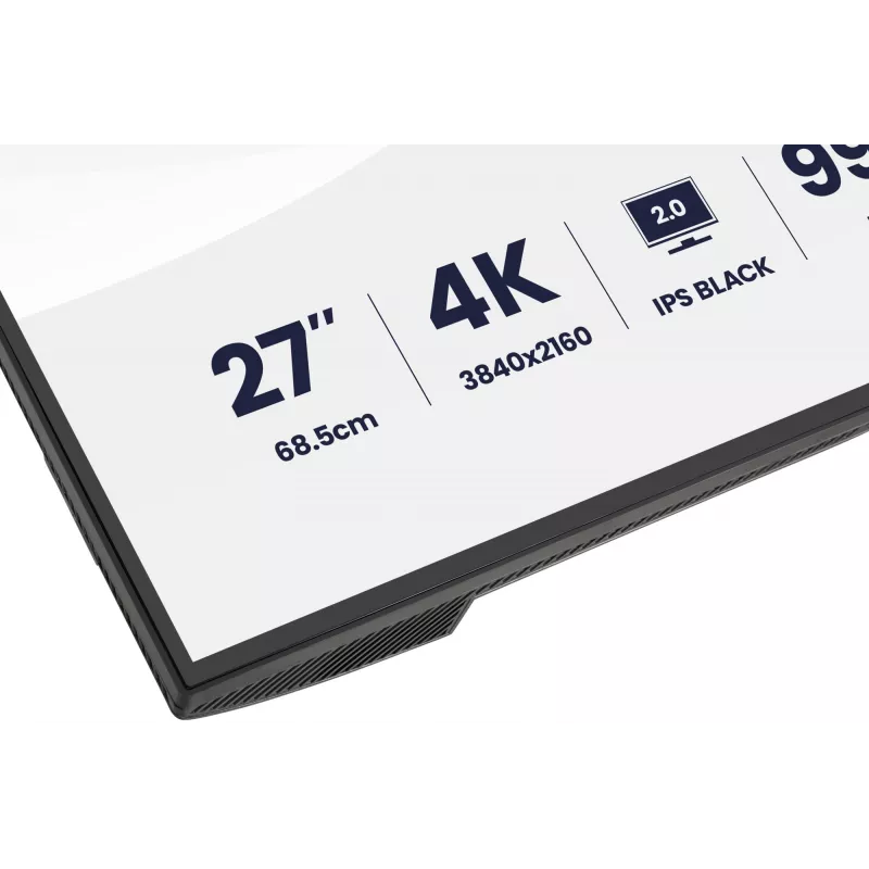 iiyama PROGRAPHIC HB2701UHSNP-B1 computer monitor 68.6 cm (27 inch) 3840 x 2160 pixels 4K Ultra HD LCD Black