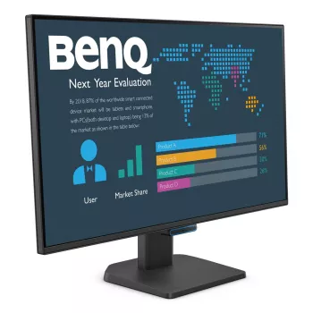 27 inch BenQ Business Monitor 1920×1080 FHD LCD matt 5 ms 16:9 VESA built-in speakers (Black)