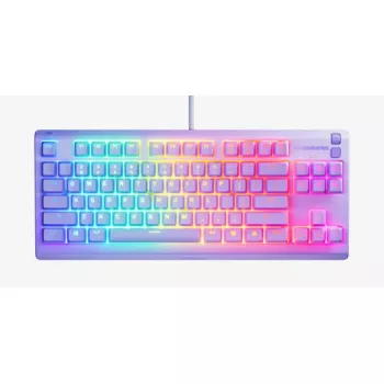 Mechanical-style TKL gaming keyboard STEELSERIES Apex 3 TKL US RGB Backlit, tenkeyless, US layout