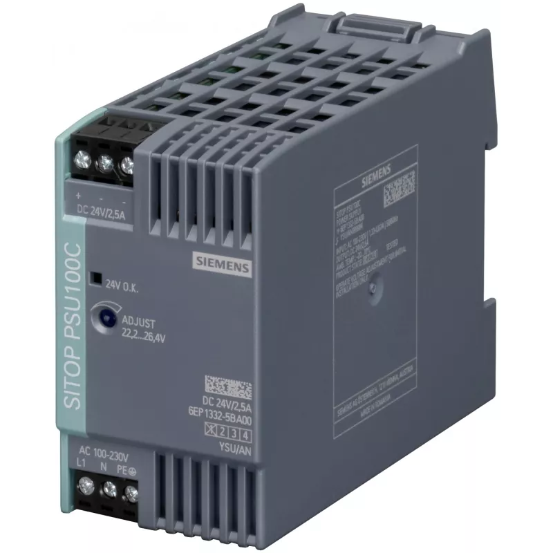 Siemens 6EP1332-5BA00 power adapter/inverter Indoor Multicolour