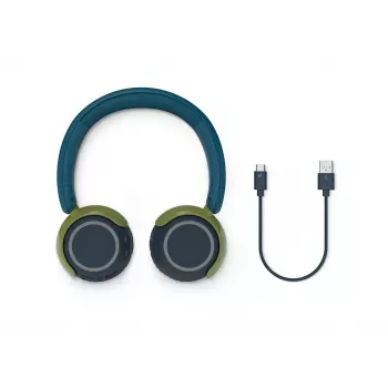 Philips 4000 series TAK4200CT/00 headphones/headset Wireless Head-band Calls/Music Bluetooth Blue, Green