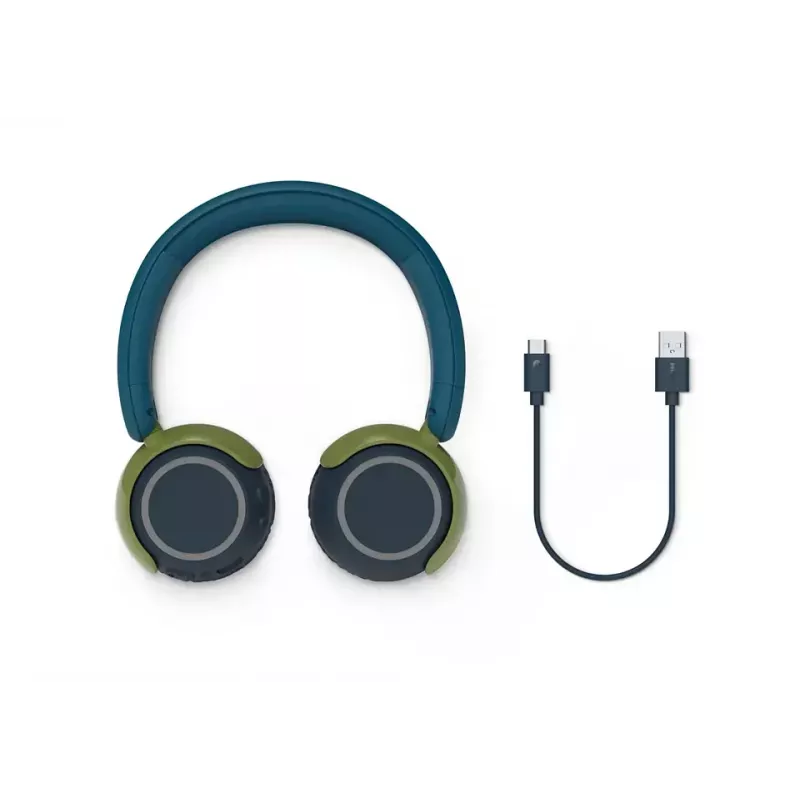 Philips 4000 series TAK4200CT/00 headphones/headset Wireless Head-band Calls/Music Bluetooth Blue, Green