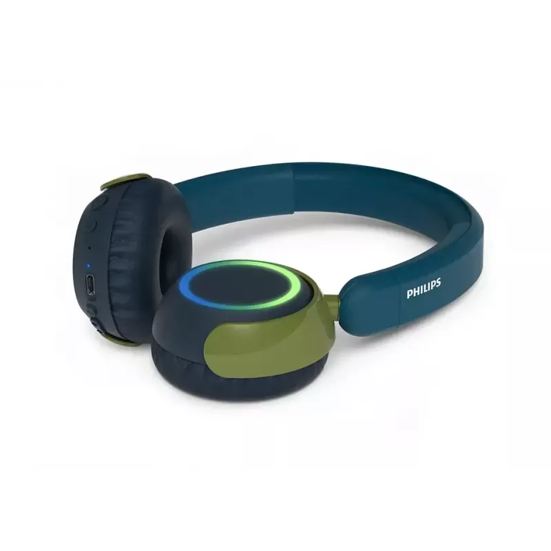 Philips 4000 series TAK4200CT/00 headphones/headset Wireless Head-band Calls/Music Bluetooth Blue, Green
