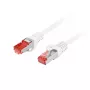 LANBERG networking cable Cat6 S/FTP (S-STP) RJ-45 to RJ-45 0.25 m White