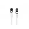 LANBERG networking cable Cat8.1 S/FTP (S-STP) RJ-45–RJ-45 White 2 m