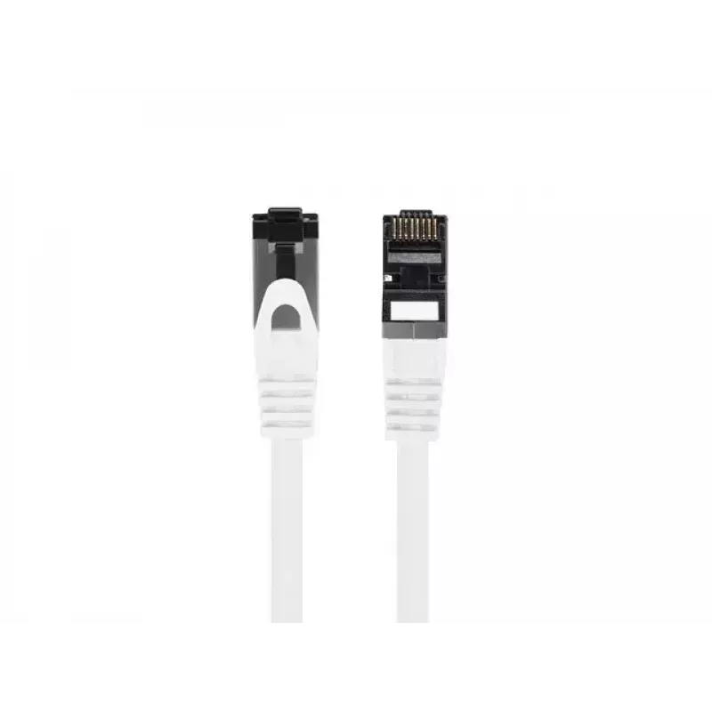 LANBERG networking cable Cat8.1 S/FTP (S-STP) RJ-45–RJ-45 White 2 m