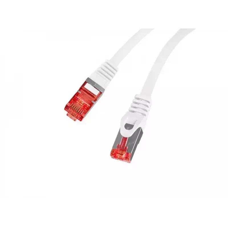 LANBERG Cat6 S/FTP (S-STP) networking cable, RJ‑45–RJ‑45, 2 m, white
