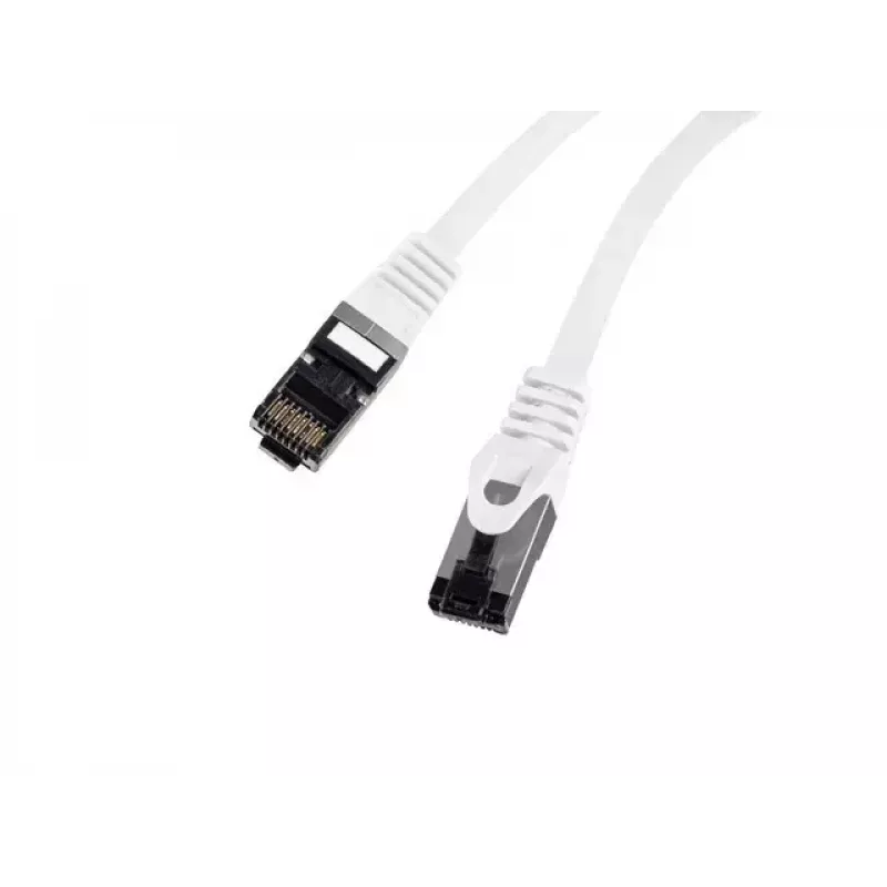 LANBERG networking cable Cat8.1 S/FTP (S-STP) RJ-45–RJ-45 White 0.25 m