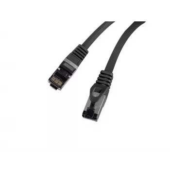 LANBERG networking cable Cat8.1 S/FTP (S-STP) RJ-45–RJ-45 Black 0.25 m