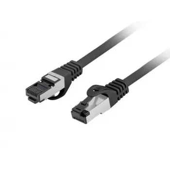 LANBERG networking cable Cat8.1 S/FTP (S-STP) RJ-45–RJ-45 Black 0.25 m