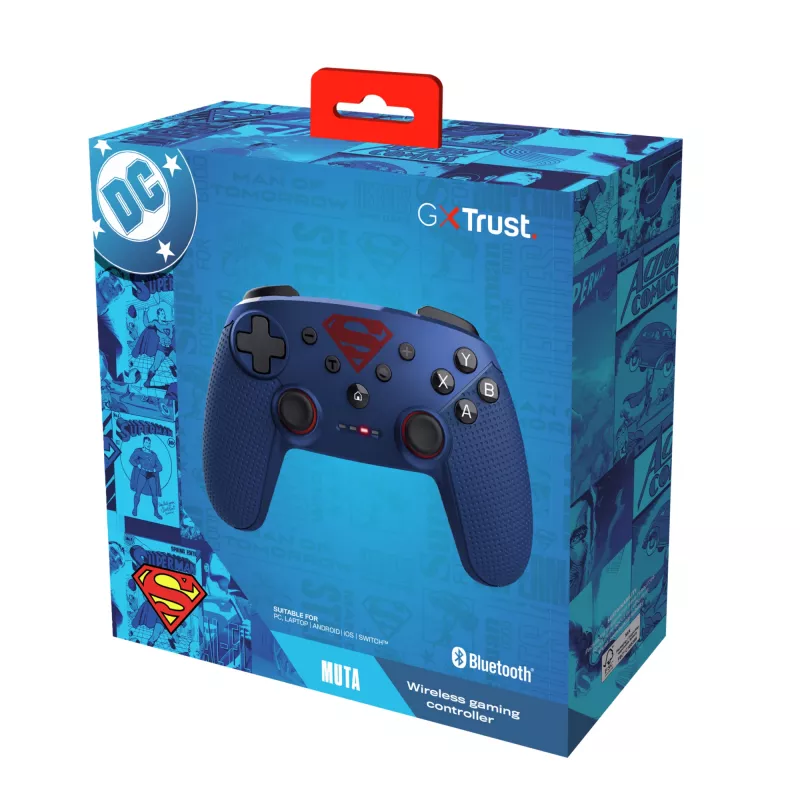 Gamepad Trust GXT 542SM Muta Blue Bluetooth RF USB Android Nintendo Switch PC iOS