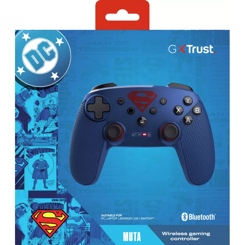Gamepad Trust GXT 542SM Muta Blue Bluetooth RF USB Android Nintendo Switch PC iOS