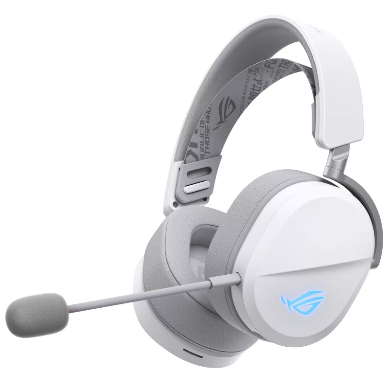 ASUS ROG Pelta Headset Wired & Wireless Head-band Gaming USB Type-C Bluetooth White