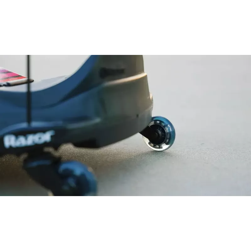 Electric drift kart Razor CRAZY CART Shift Lightshow — rechargeable lithium battery, LED lightshow, 13 km/h, 40 min