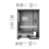 PC case TACENS MARS MC-PULSAR LCD ATX Midi Tower, tempered glass, front LCD, USB-C, supports GPU 33.2 cm