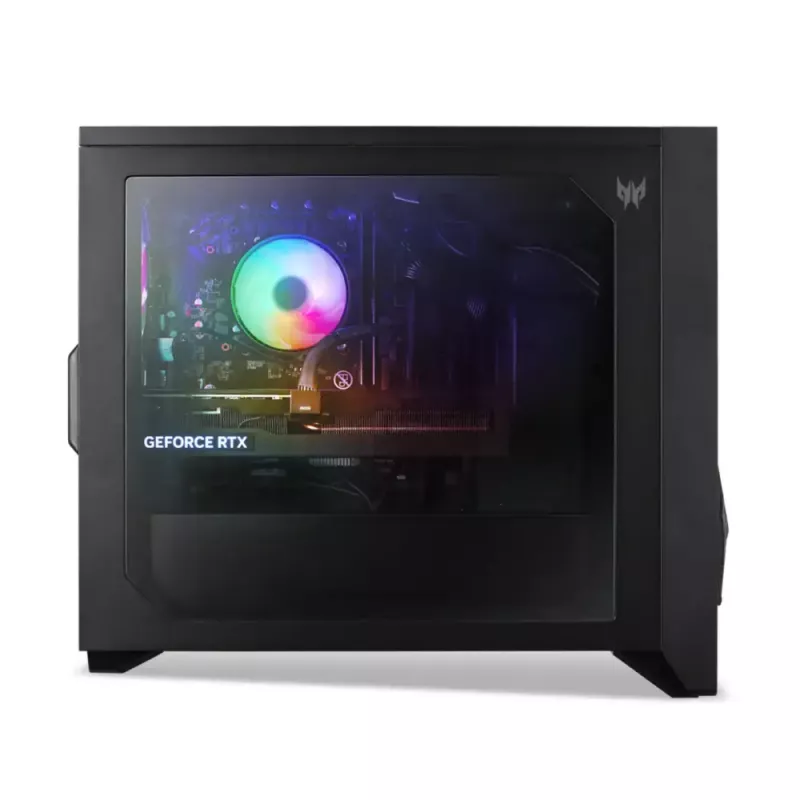 Acer | Predator | Orion 3000 | Desktop | Tower | Intel Core Ultra 7 | 265F | Internal memory 32 GB | DDR5 | 1000 GB | GDDR7 | NVIDIA GeForce RTX 5070 | Keyboard language No keyboard | Windows 11 Home | Warranty 24 month(s)