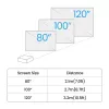 BenQ GV50p standard-throw DLP laser projector 1080p 500 ANSI lm, 16:9, 2.1 kg, 20,000 h