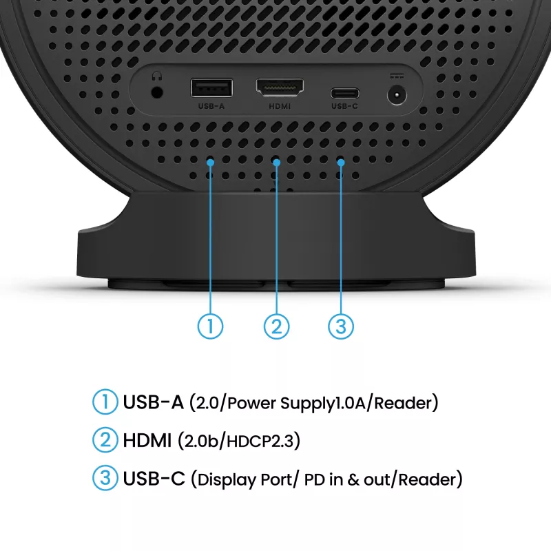 BenQ GV50p standard-throw DLP laser projector 1080p 500 ANSI lm, 16:9, 2.1 kg, 20,000 h