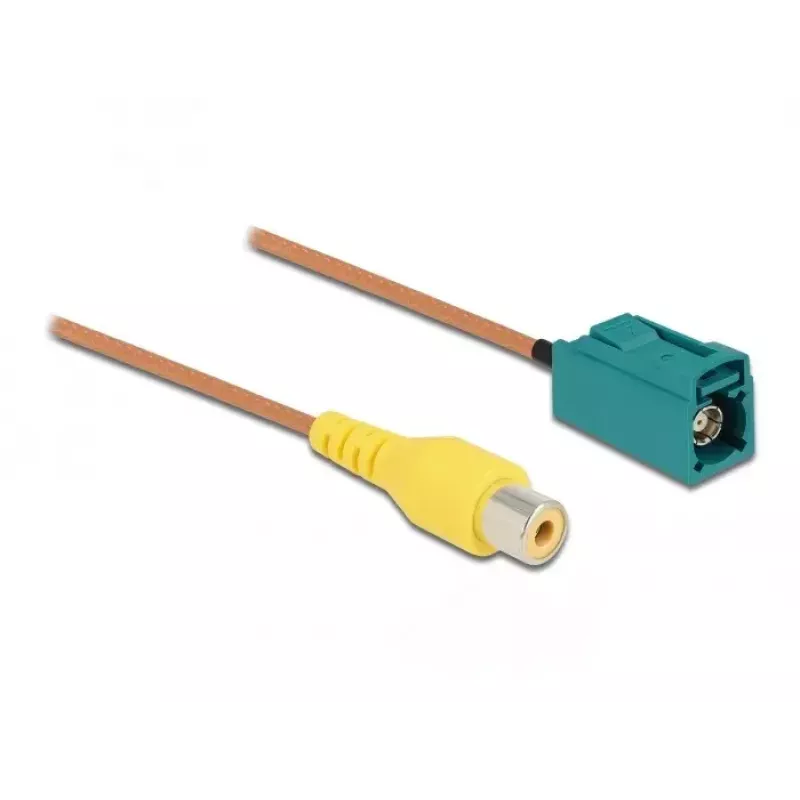 Cable FAKRA Z jack to RCA jack RG-179 32 cm DeLOCK