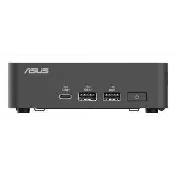 Mini-PC barebone ASUS NUC 15 Pro Slim Kit RNUC15CRKI300000 — Core 3 100U up to 4.7 GHz, no RAM, Intel Graphics, Wi‑Fi 6/7, Bluetooth 5.4, 1Gb + 2.5Gb Ethernet, black