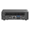 Mini PC barebone ASUS NUC 15 Pro Black — Intel Core Ultra 5, DDR5 up to 96 GB, M.2 SSD, Wi‑Fi 7, Bluetooth 5.4, 1x RJ‑45, 120W PSU