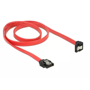 SATA cable DeLOCK 83980 0.7 m Black Red