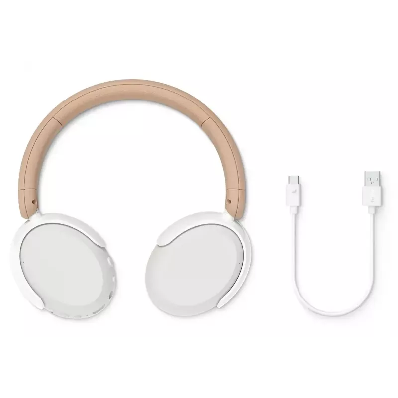 Philips 5000 series TAK5500AL/00 headphones/headset Wired & Wireless Head-band Calls/Music Bluetooth Amber, White