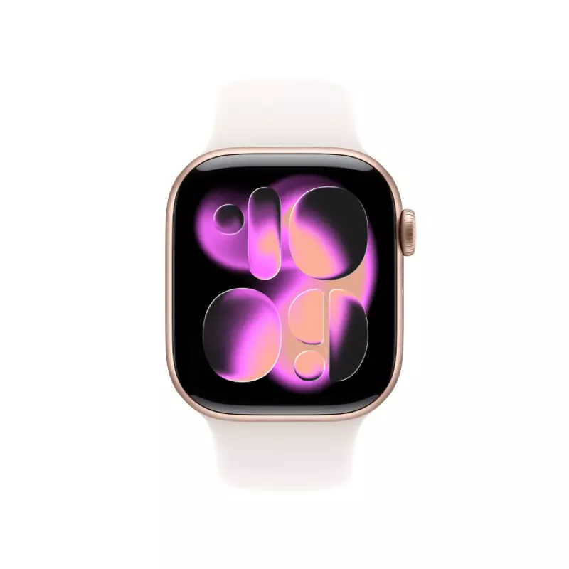 Smartwatch Apple Watch Series 11 GPS + Cellular 42mm Rose Gold Aluminium Case with Light Blush Sport Band M/L, OLED 374×446, 64GB, 50m