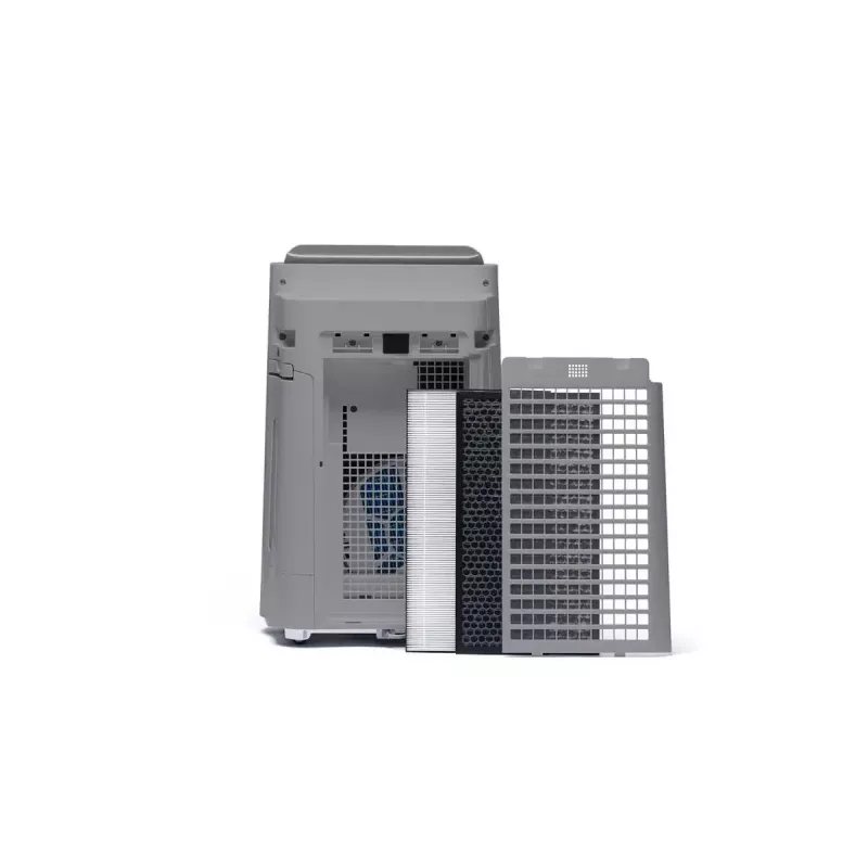 Air purifier Sharp UA-HD50E-L — 38 m² coverage, 306 m³/h, 55 dB, 54 W, Grey, 7.9 kg