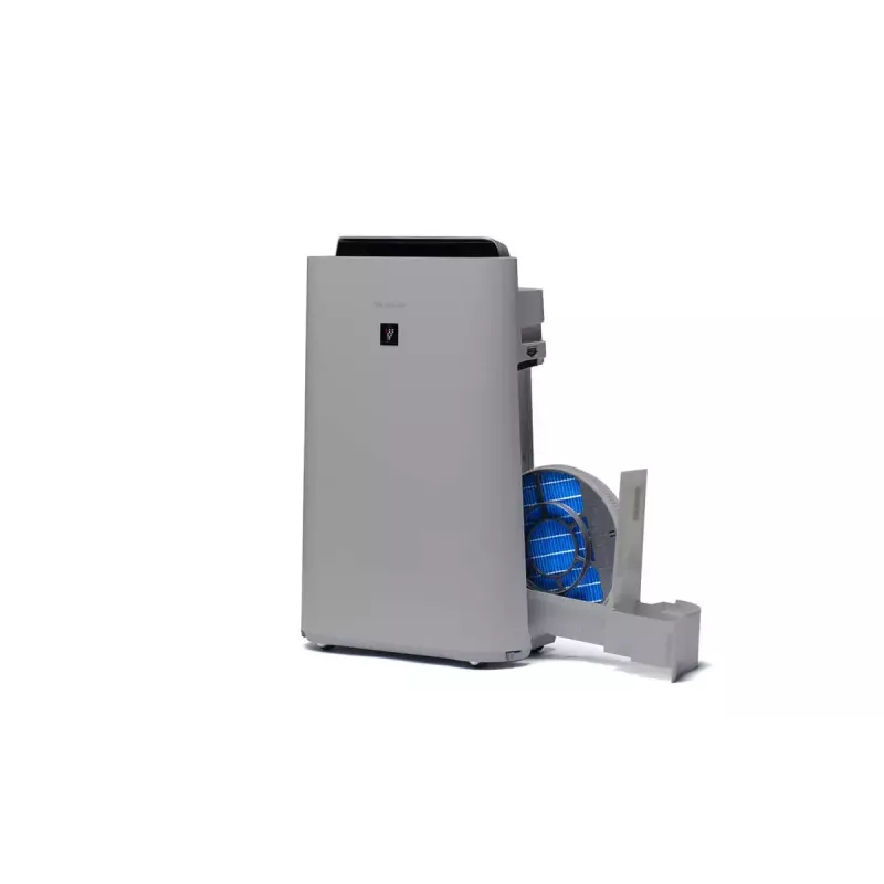 Air purifier Sharp UA-HD50E-L — 38 m² coverage, 306 m³/h, 55 dB, 54 W, Grey, 7.9 kg
