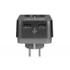 APC PME1WU2B-GR surge protector Black, Grey 1 AC outlet(s) 230 V