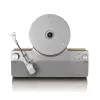 Belt-drive audio turntable Lenco LSA-071SI, fully automatic, grey, Bluetooth, 3.5 mm, 10 W