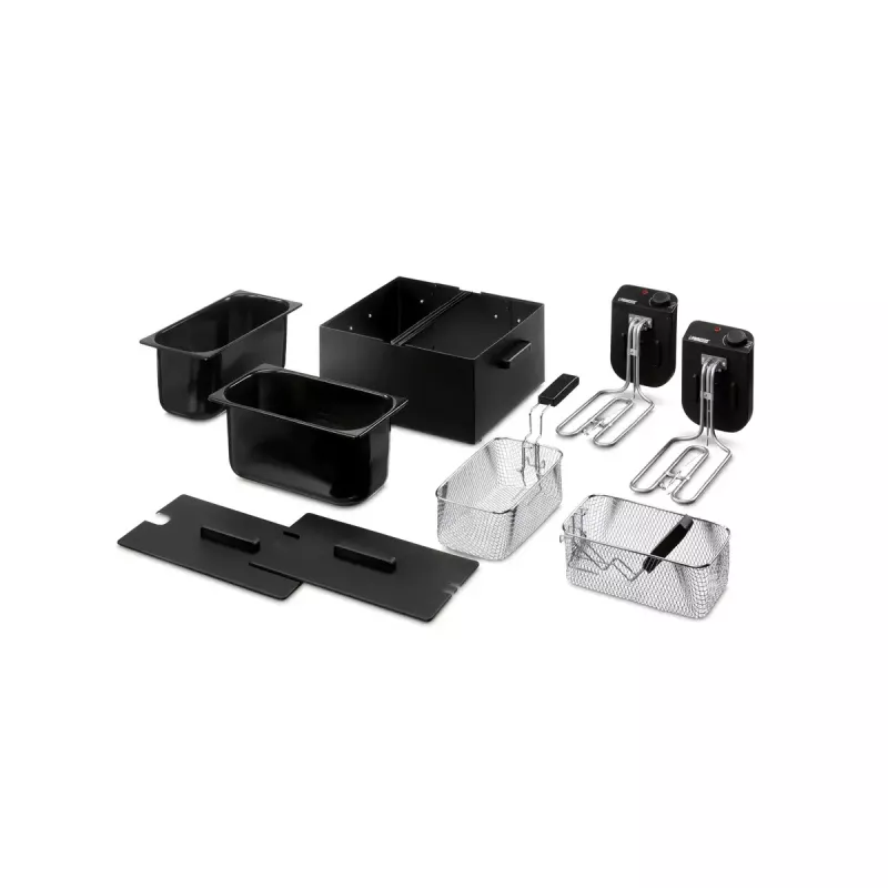 Deep fryer Princess 183028 Double Black Fryer 6 L 3600 W