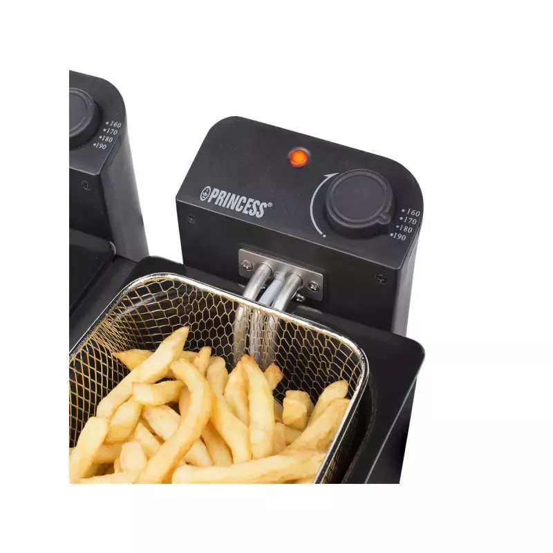 Deep fryer Princess 183028 Double Black Fryer 6 L 3600 W