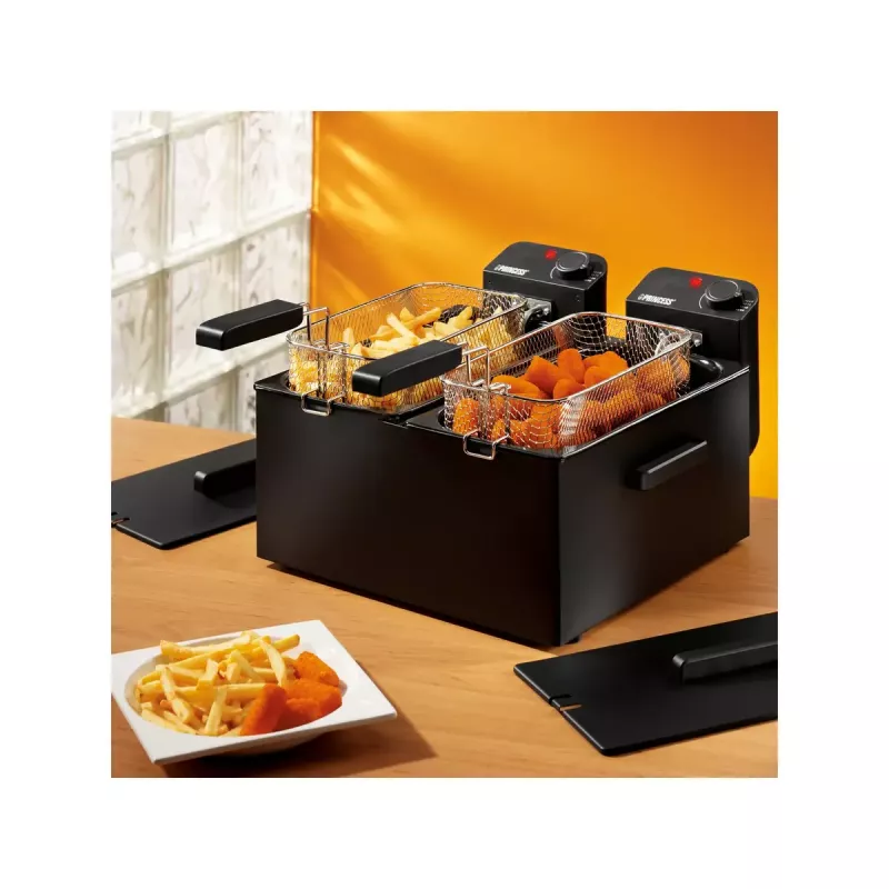 Deep fryer Princess 183028 Double Black Fryer 6 L 3600 W