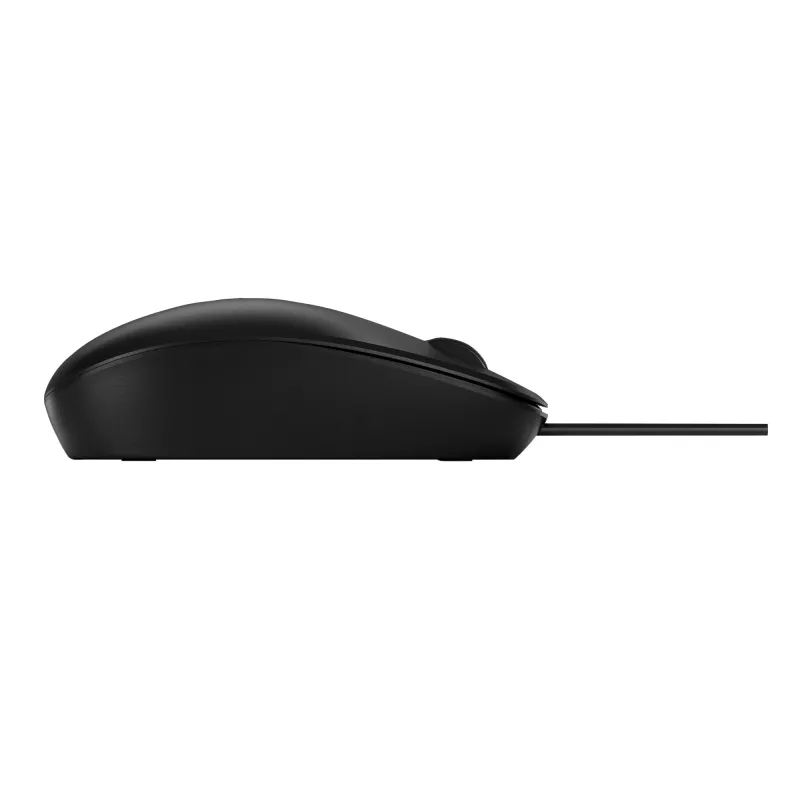 HP 128 LSR WRD Mouse (Bulk120), Ambidextrous, Laser, USB Type-A, Black