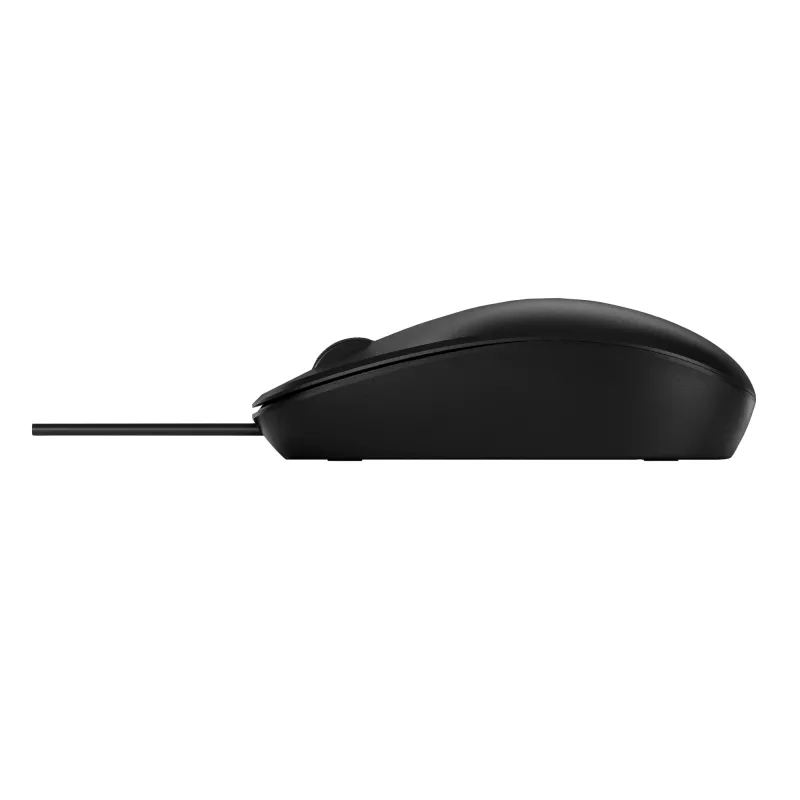 HP 128 LSR WRD Mouse (Bulk120), Ambidextrous, Laser, USB Type-A, Black