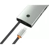 Techly IUSB32C-HUB6HPDI interface hub USB 3.2 Gen 1 (3.1 Gen 1) Type-C 5000 Mbit/s Aluminium