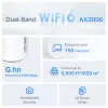 TP-Link AX3000 + G1500 Whole Home Powerline Mesh Wi-Fi 6 System