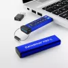 iStorage datAshur PRO+C 256GB | FIPS 140-3 Level 3 Certified | Secure USB Type-C drive | AES-XTS 256-bit Hardware Encryption | PIN protected | Type C-A adapter included
