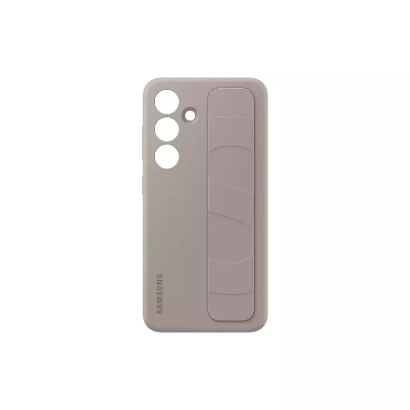 Samsung Standing Grip Case Taupe mobile phone case 15.8 cm (6.2 inch) Cover Grey