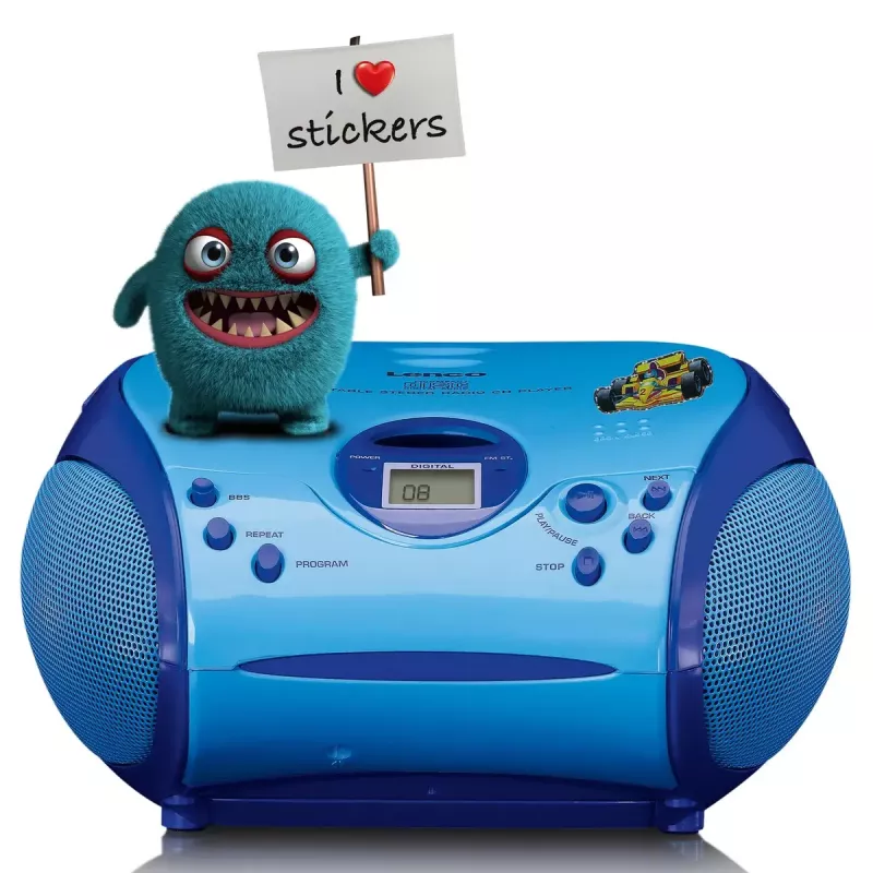 Portable Radio Lenco SCD-24BU Kids FM 4W 60dB