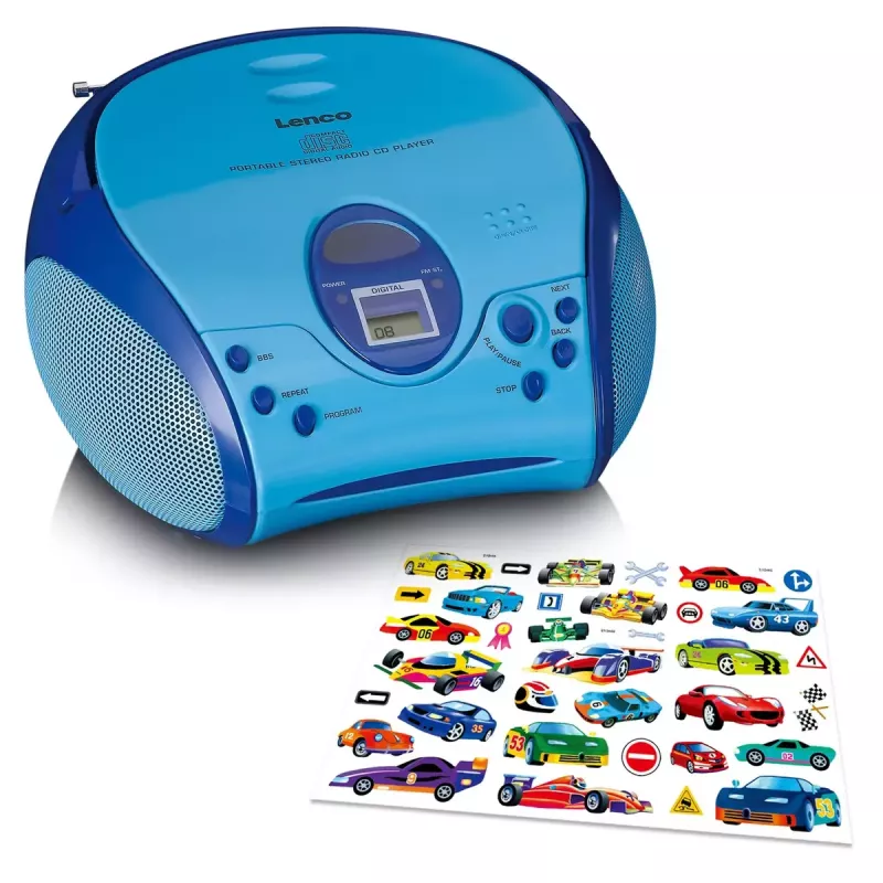 Portable Radio Lenco SCD-24BU Kids FM 4W 60dB