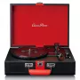 Belt-drive audio turntable Lenco TT-110 Black Red Semi Automatic